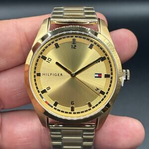 Tommy Hilfiger Griffin 1710457 Men’s 43mm Gold Stainless Steel Quartz NIBWT